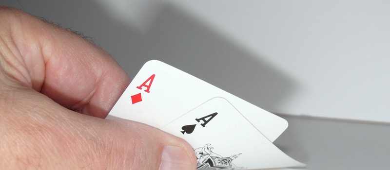 AA hand pokeren